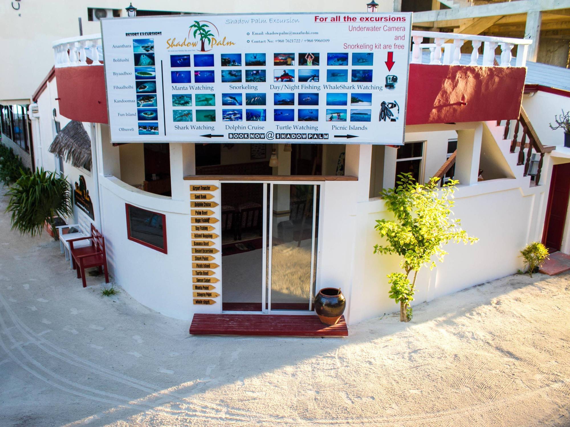 Shadow Palm Hotel Maafushi Eksteriør billede